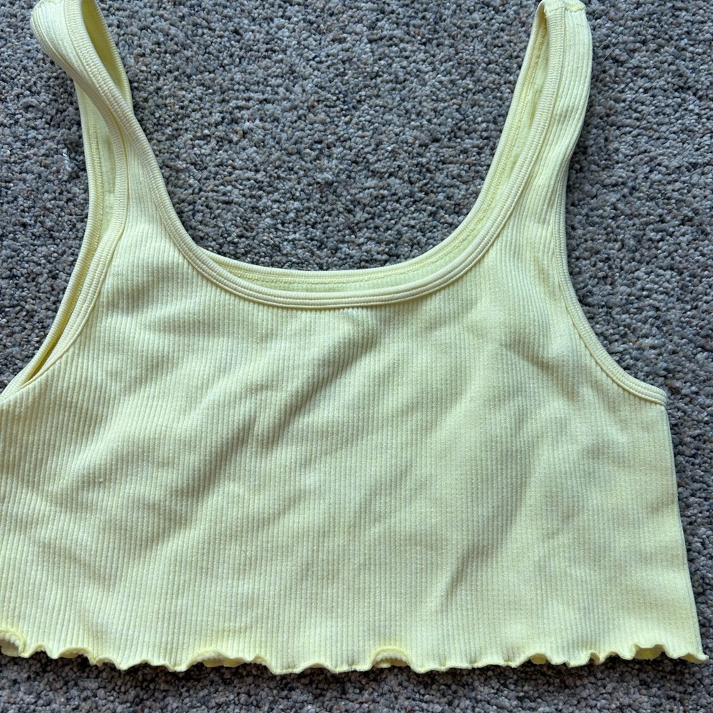 yellow tank